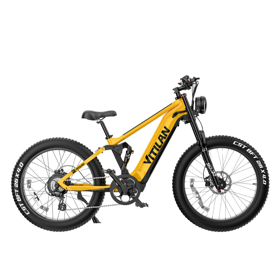 Vitilan T7 PRO Yellow electric bike