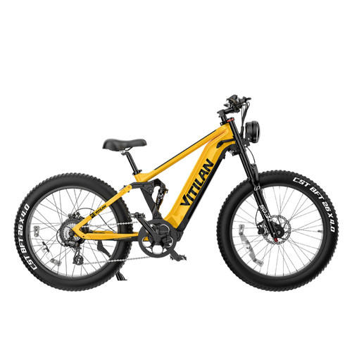 Vitilan T7 PRO Yellow electric bike
